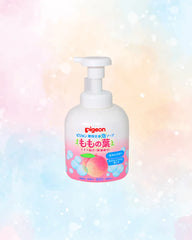 Pigeon Peach Leaf Baby Body Foam Soap - Unique Bunny