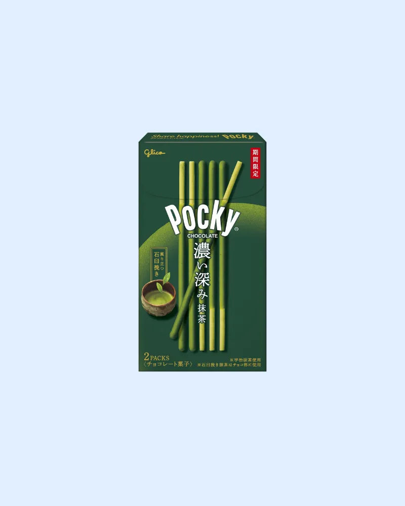 Pocky Dark Rich Matcha - unique bunny