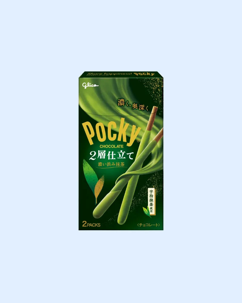 Pocky Two-Layered Matcha - Unique Bunny