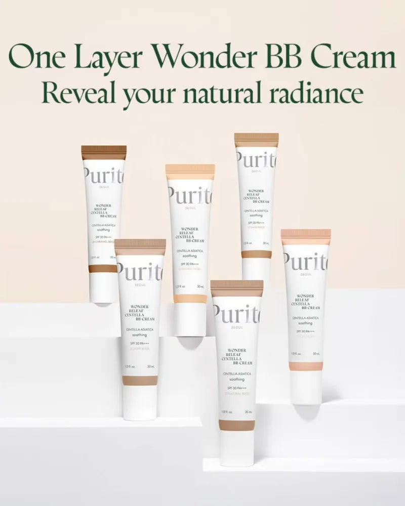 Purito Wonder Releaf Centella BB Cream - Unique Bunny