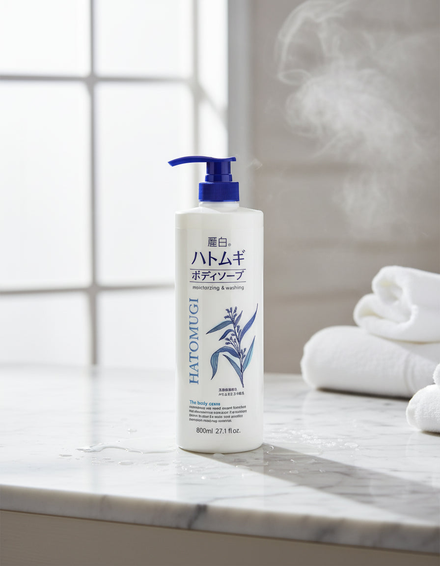 Reihaku Hatomugi Body Soap - Unique Bunny