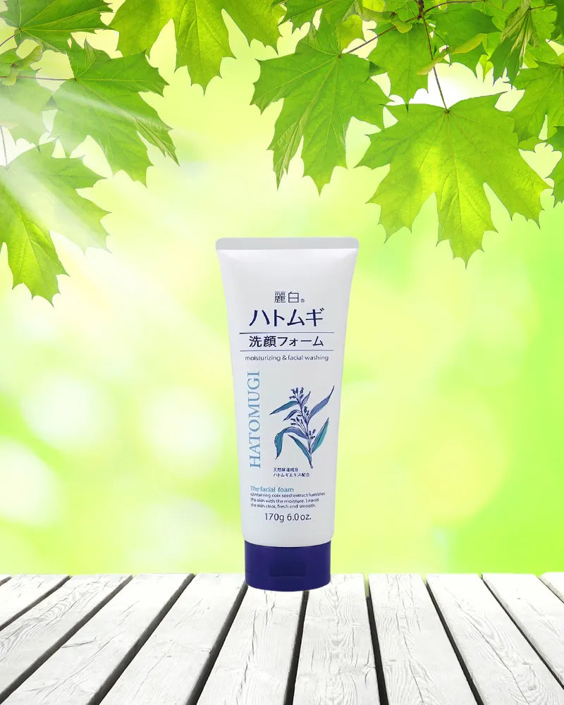 Reihaku Hatomugi Facial Washing Foam - Unique Bunny