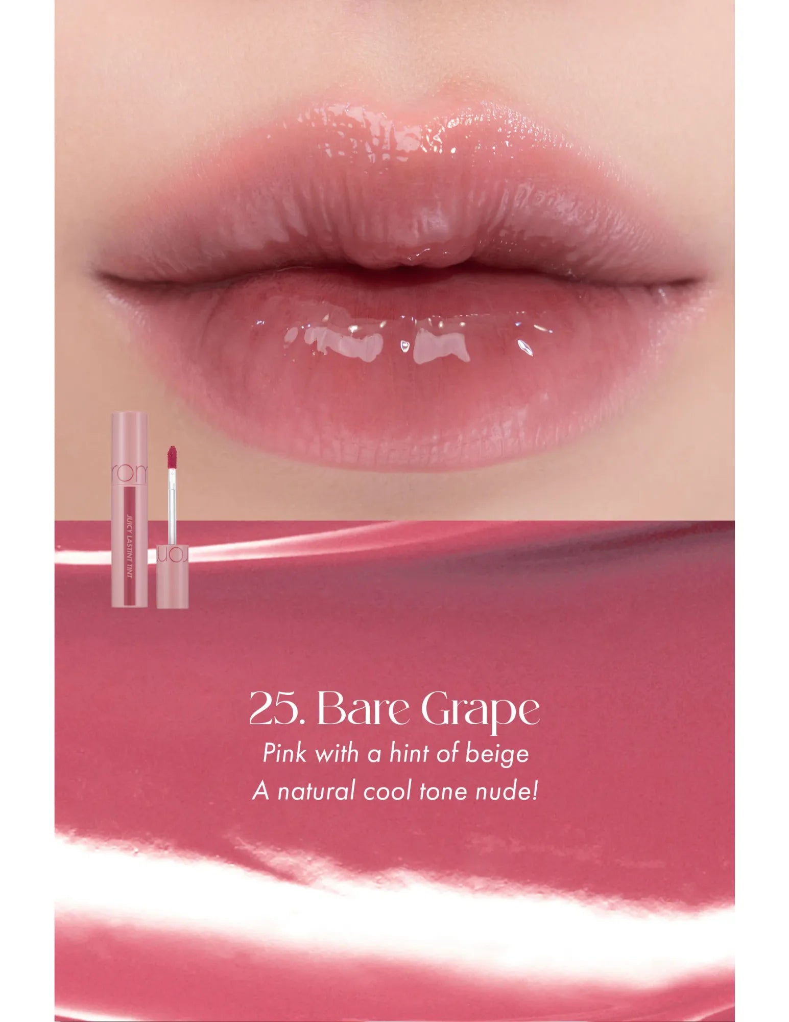 Romand Juicy Lasting Tint Bare Juicy Series - Unique Bunny