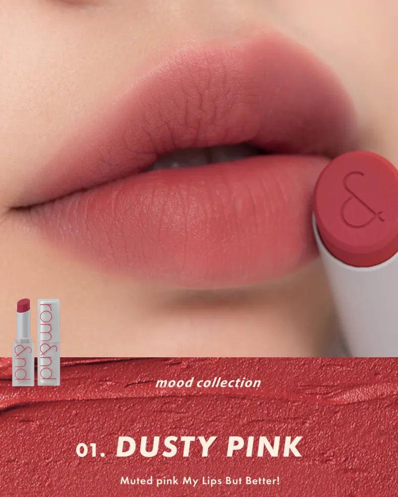 Romand Zero Matte Lipstick - Unique Bunny