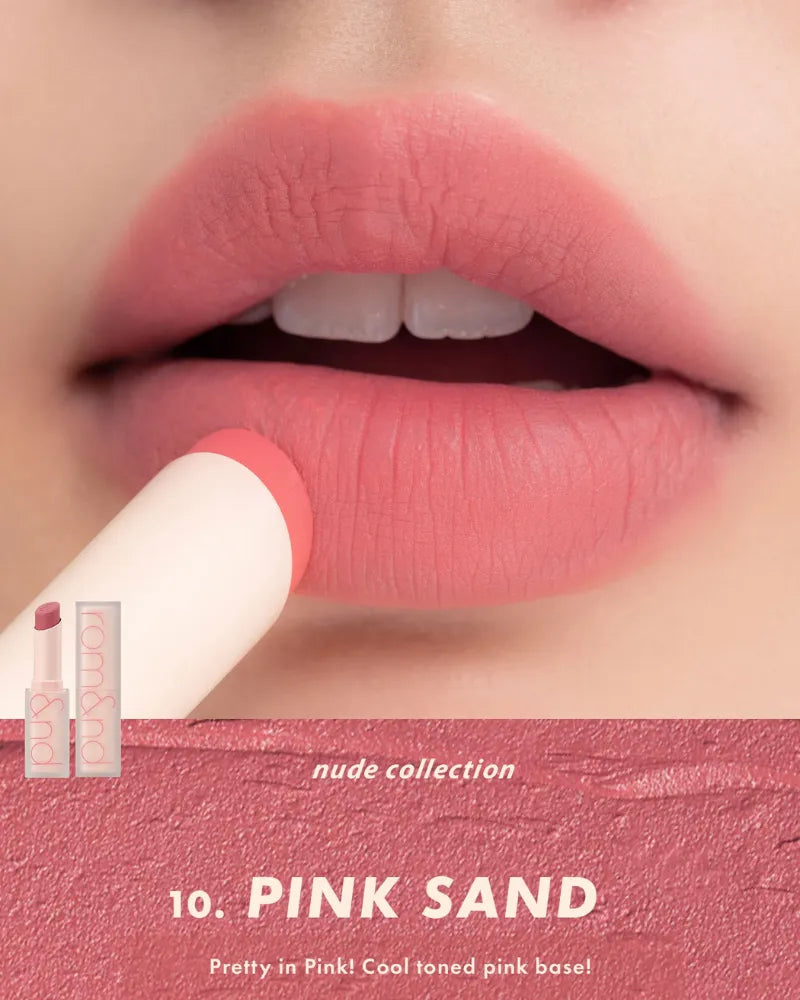 Romand Zero Matte Lipstick - Unique Bunny
