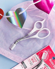 Rosy Rosa 3D Eyebrow Scissors with Comb - Unique Bunny