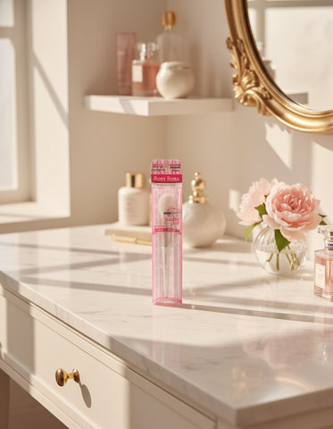 Rosy Rosa Angelic Face & Cheek Brush - Unique Bunny