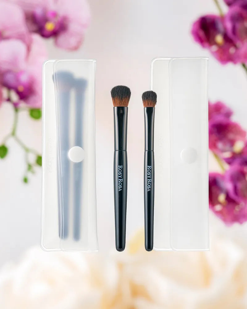 Rosy Rosa Fibre Eyeshadow Brush Set - Unique Bunny