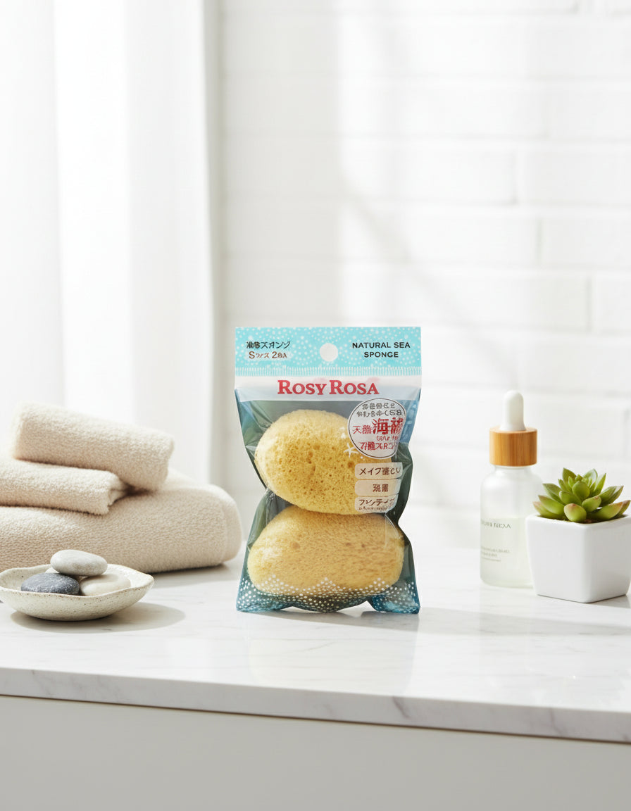 Rosy Rosa Natural Sea Sponge - Unique Bunny