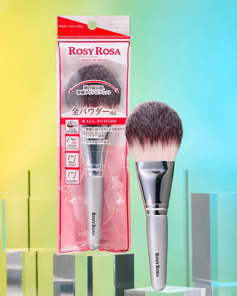Rosy Rosa Powder Fan Brush - Unique Bunny