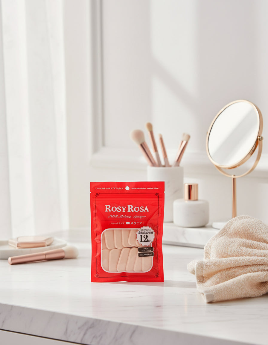 Rosy Rosa Value Square Makeup Sponge L - Unique Bunny