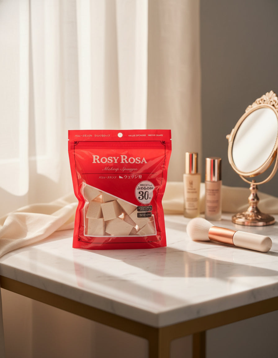 Rosy Rosa Value Wedge Makeup Sponge - Unique Bunny