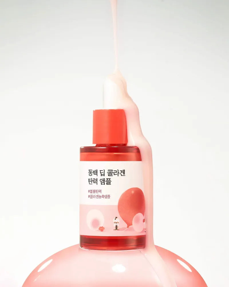 Round Lab Camellia Deep Collagen Firming Ampoule - Unique Bunny