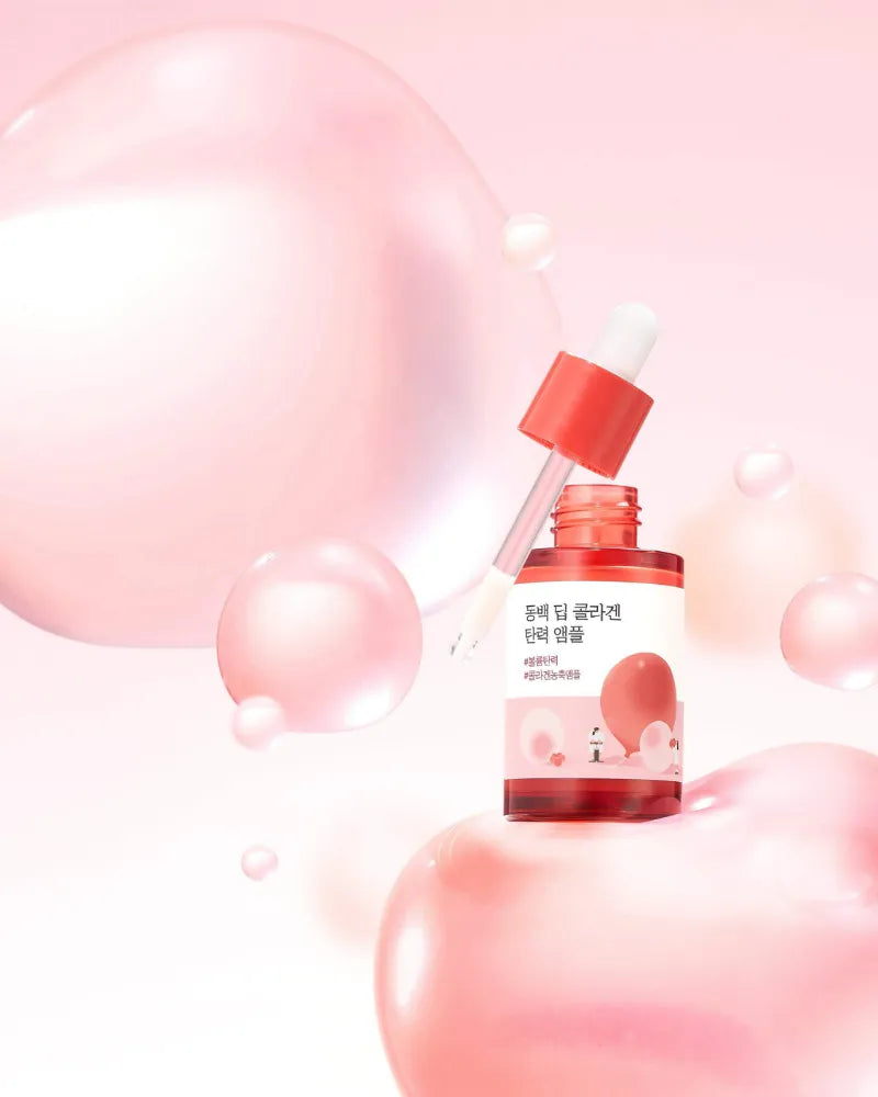 Round Lab Camellia Deep Collagen Firming Ampoule - Unique Bunny