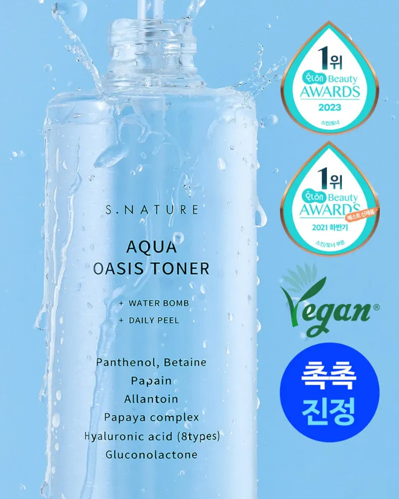 S.NATURE Aqua Oasis Toner - Unique Bunny