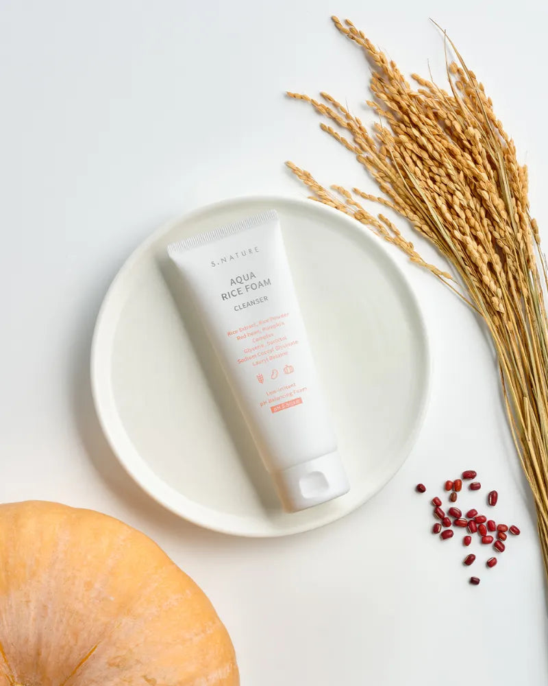 S.NATURE Aqua Rice Foam Cleanser - Unique Bunny