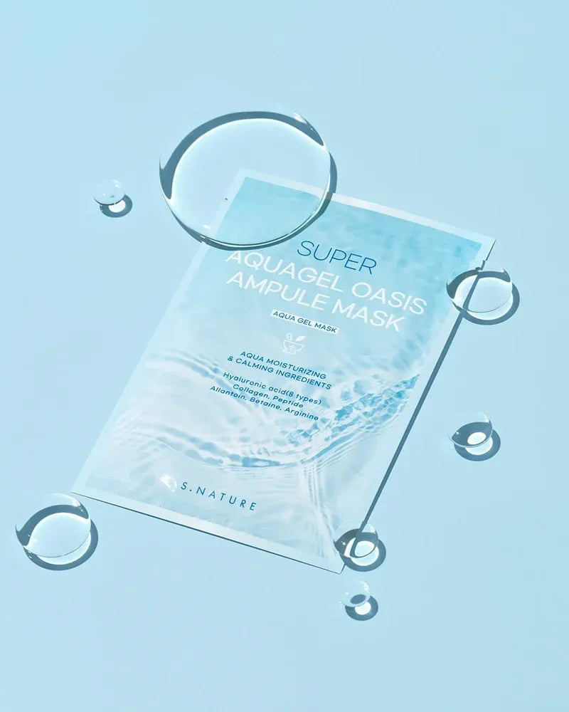 S.NATURE Super Aqua Oasis Ampoule Mask - Unique Bunny