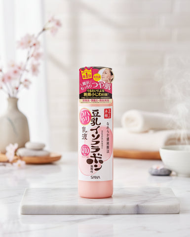 SANA Nameraka Honpo Firming & Radiance Milky Lotion - unique Bunny