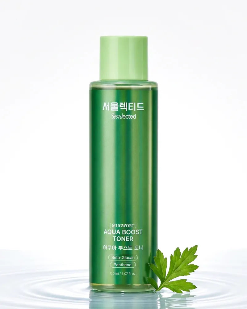 Seoulected Mugwort Aqua Boost Toner - Unique Bunny