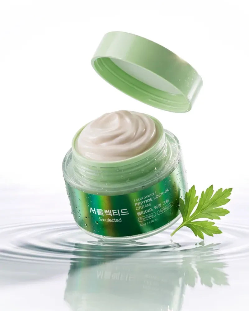  Seoulected Mugwort Peptide Lock-In Cream - Unique Bunny