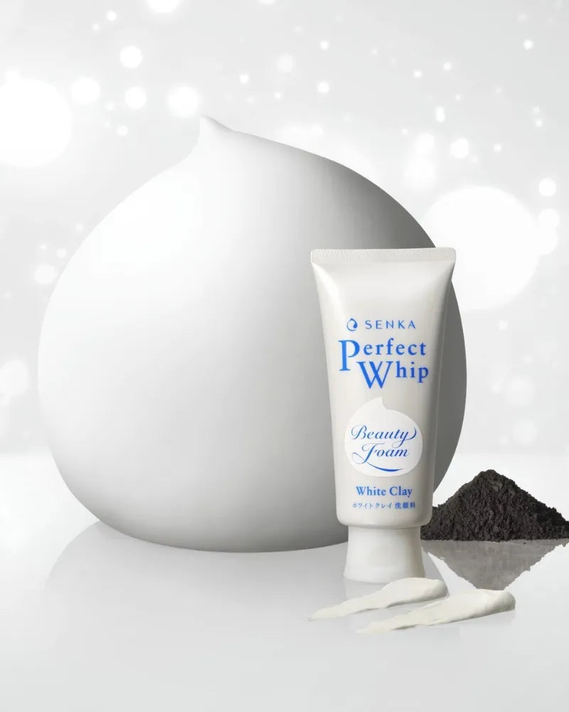 Shiseido Senka Perfect Whip White Clay - unique Bunny