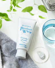 Shiseido Senka Perfect Whip White Clay - unique Bunny