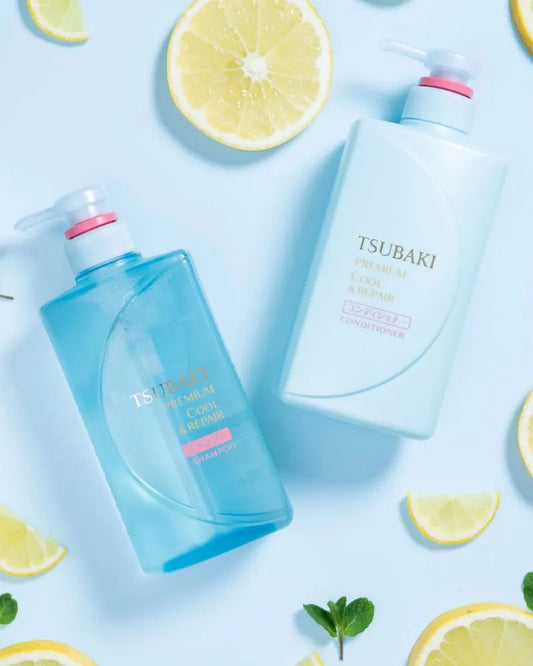 Shiseido Tsubaki Premium Cool & Repair Shampoo and Conditioner Set - Unique Bunny