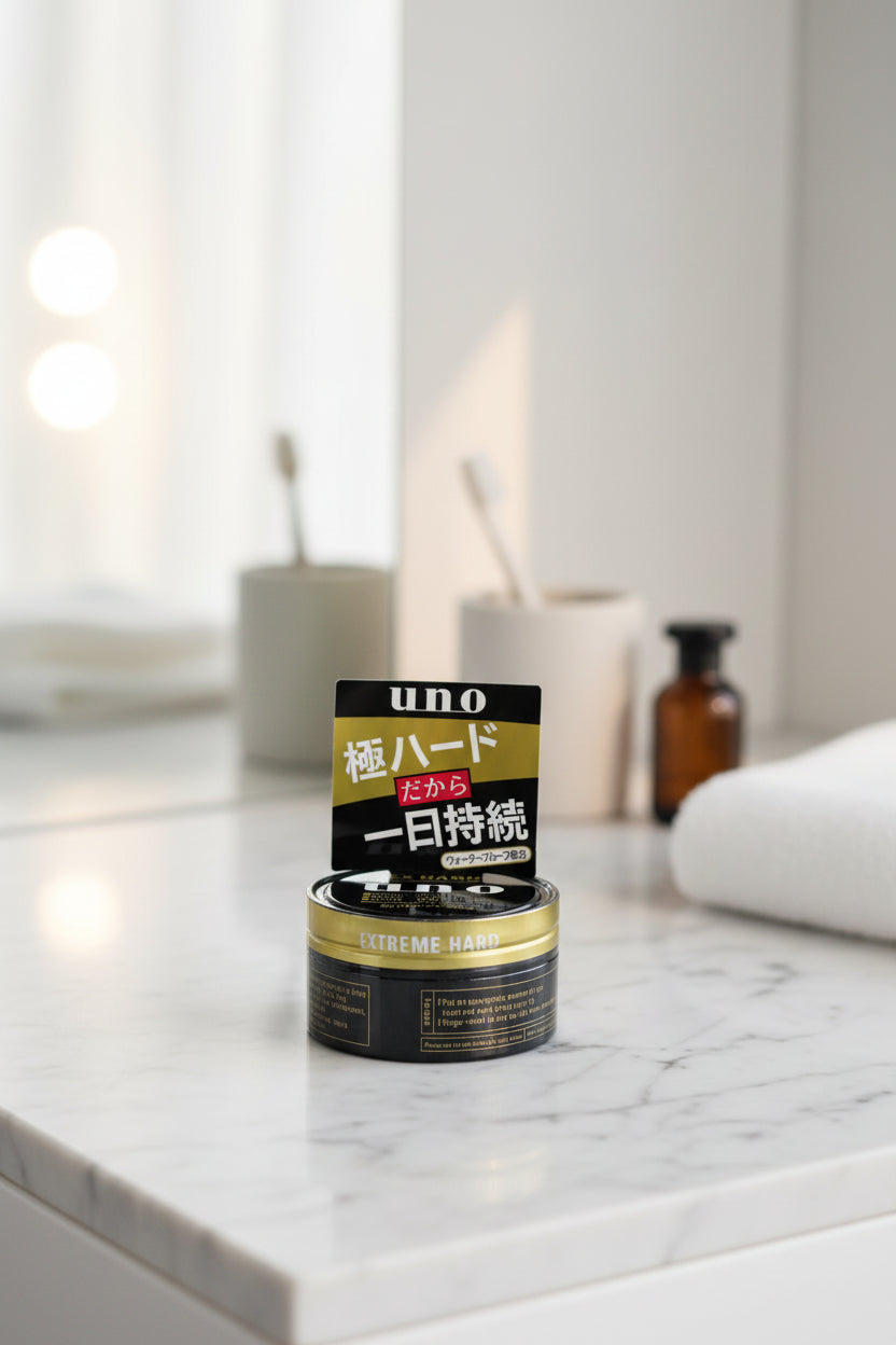 Shiseido UNO Hair Wax | Extreme Hard - Unique Bunny