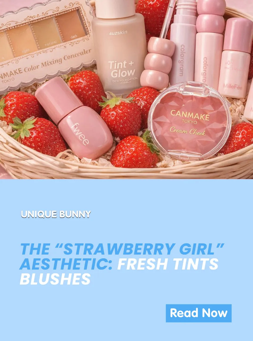 Strawberry Girl Makeup  - Unique Bunny