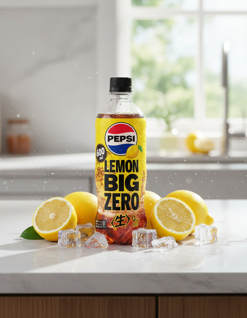 Suntory Pepsi BIG ZERO LEMON | Unique Bunny