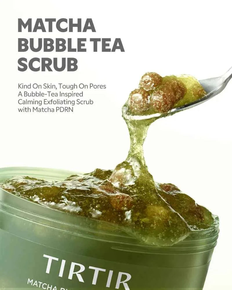 TIRTIR Matcha Bubble Tea Scrub