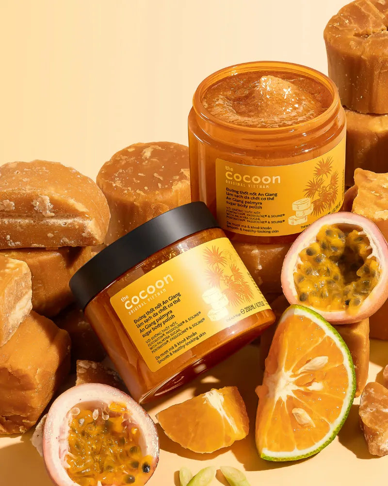 The Cocoon An Giang Palmyra Sugar Body Polish - Unique Bunny