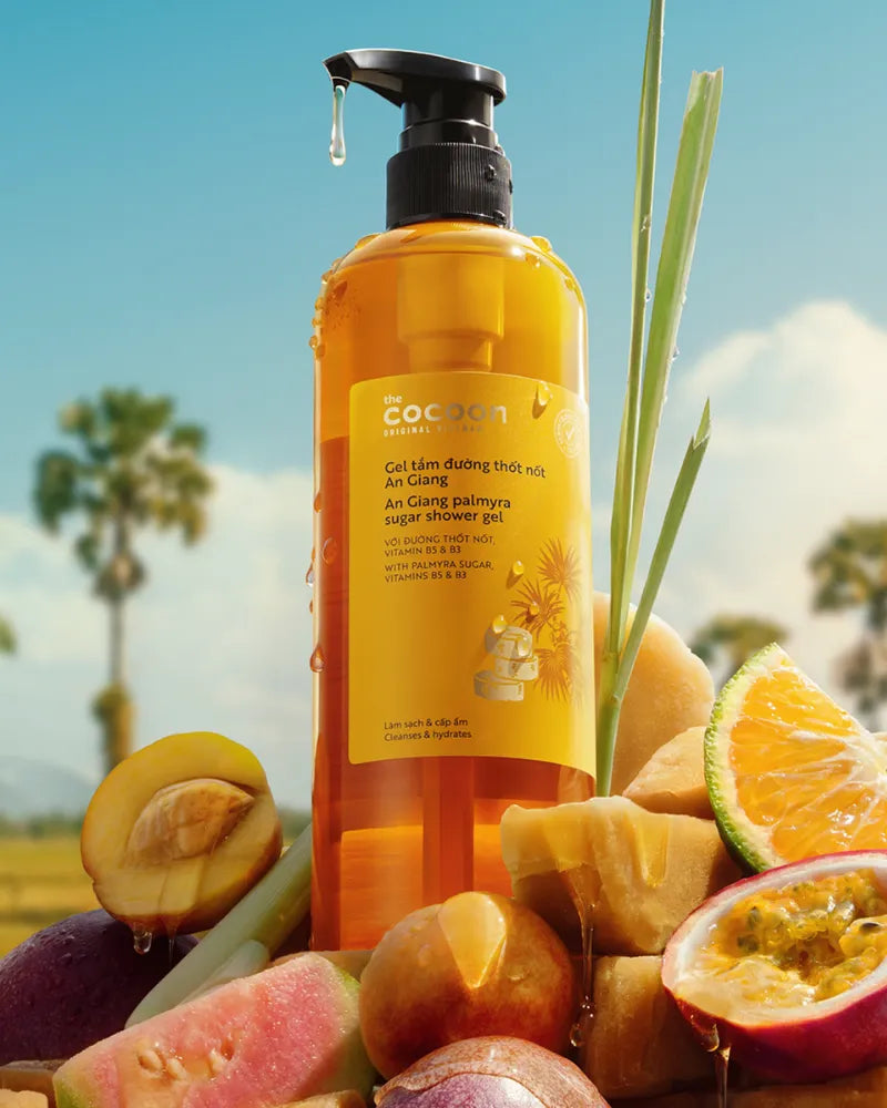 The Cocoon An Giang Palmyra Sugar Shower Gel - Unique Bunny