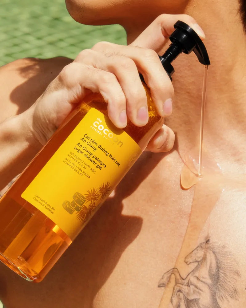 The Cocoon An Giang Palmyra Sugar Shower Gel - Unique Bunny