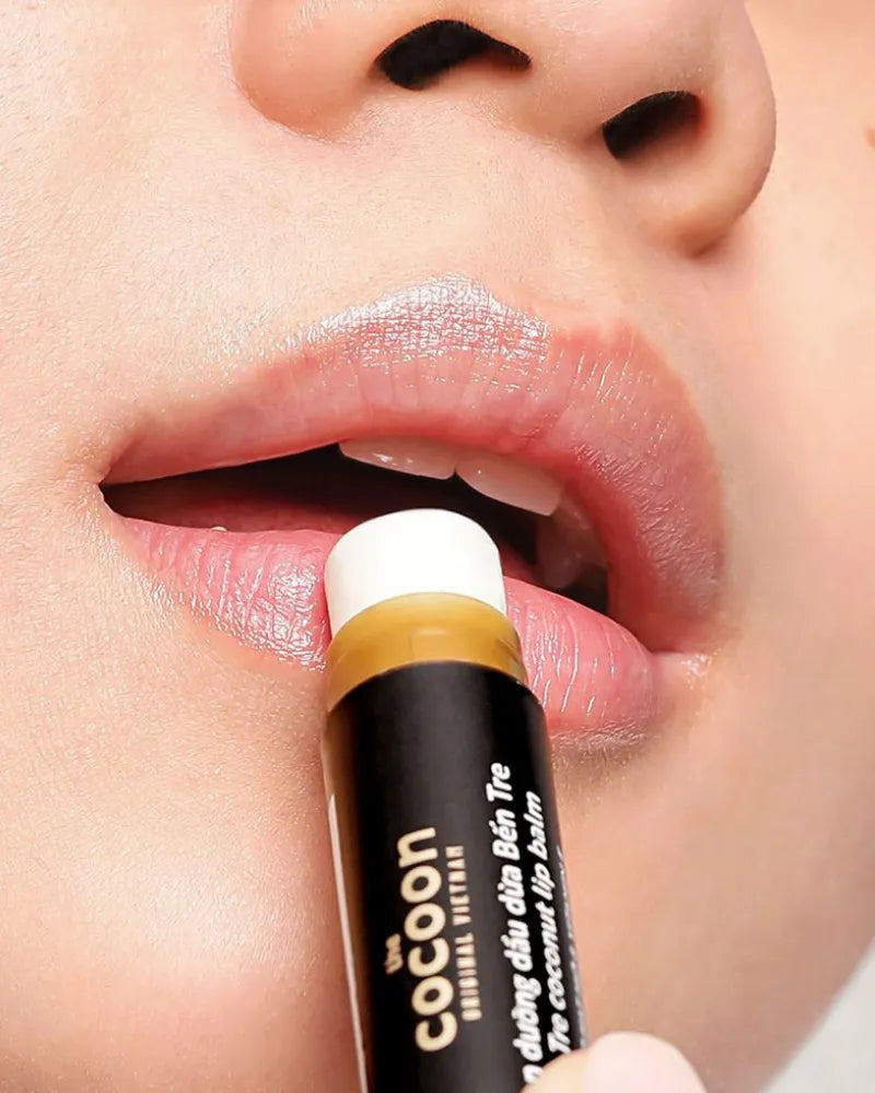 The Cocoon Ben Tre Coconut Lip Balm - Unique Bunny