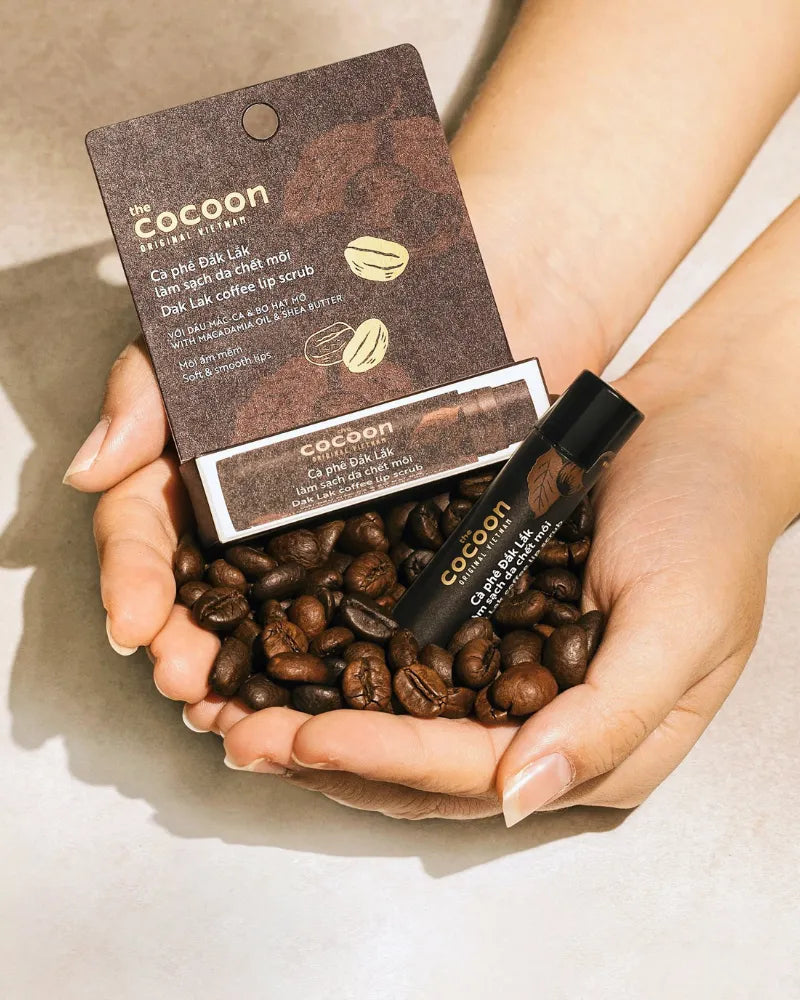 The Cocoon Dak Lak Coffee Lip Scrub - Unique Bunny