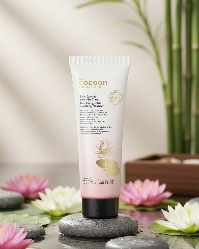 The Cocoon Hau Giang Lotus Soothing Cleanser - Unique Bunny