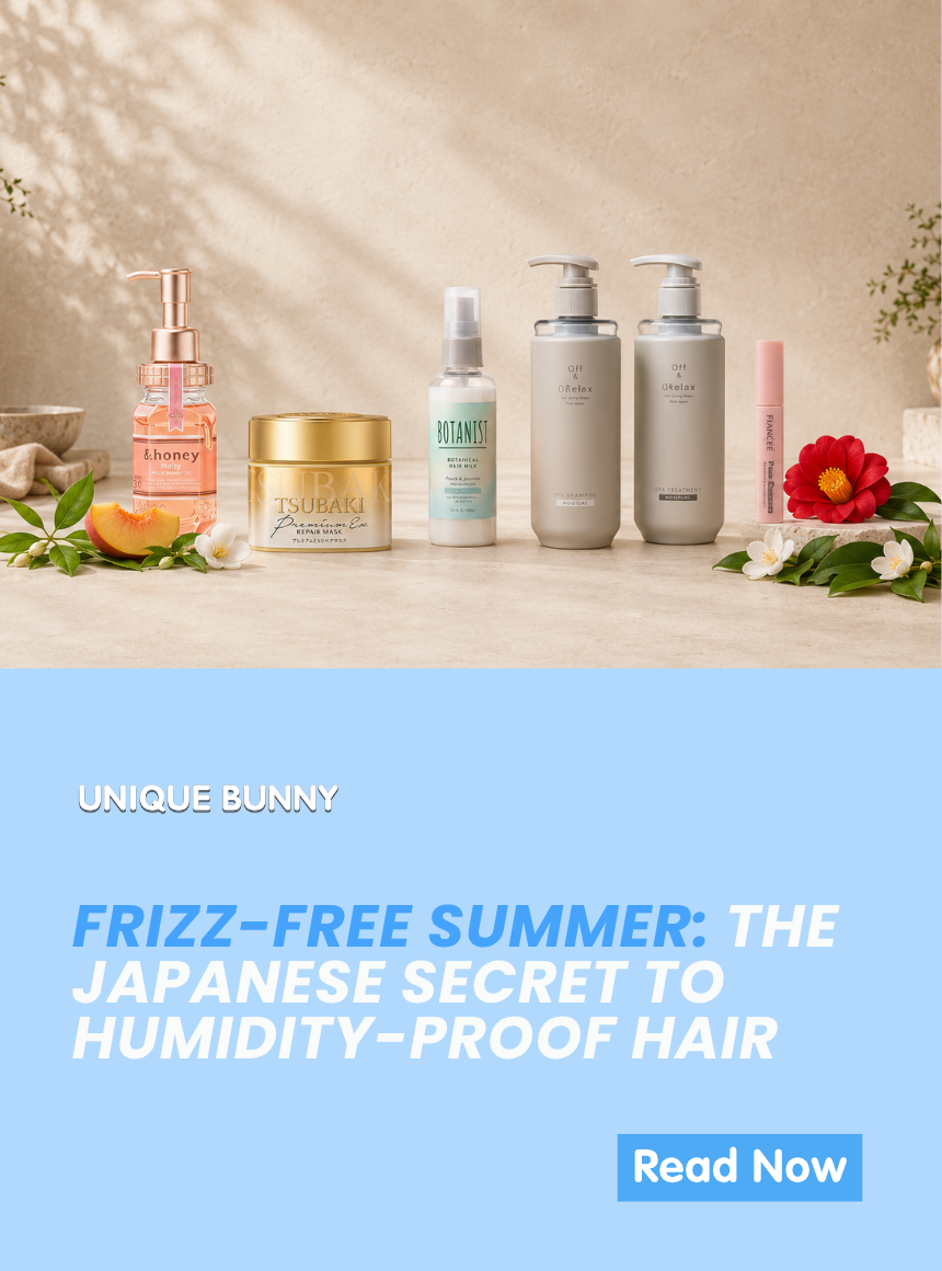 The Japanese Secret to Humidity-Proof Hair - Unique Bunny 