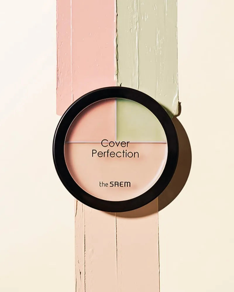 The Saem Cover Perfection Triple Pot Concealer - Unique Bunny