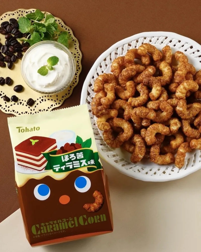 Tohato Caramel Corn Tiramisu - Unique Bunny