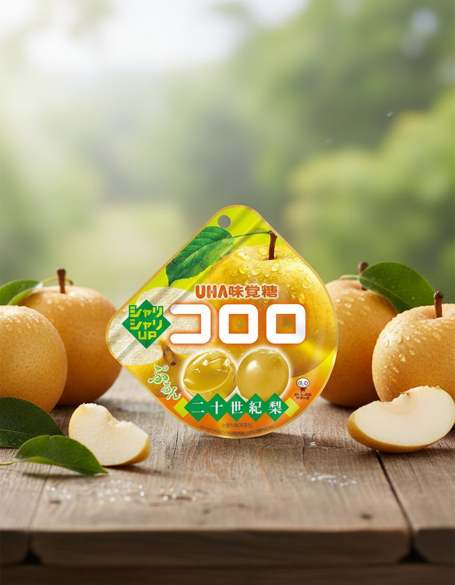 
UHA Kororo Gummy Pear - Unique Bunny