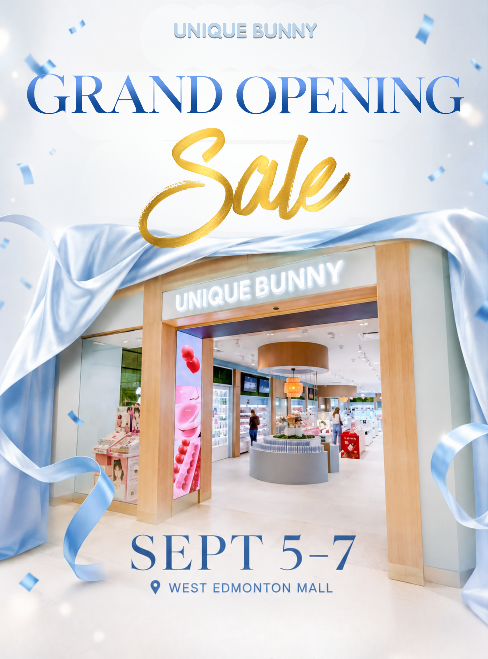 Unique Bunny West Edmonton Mall Grand Opening
