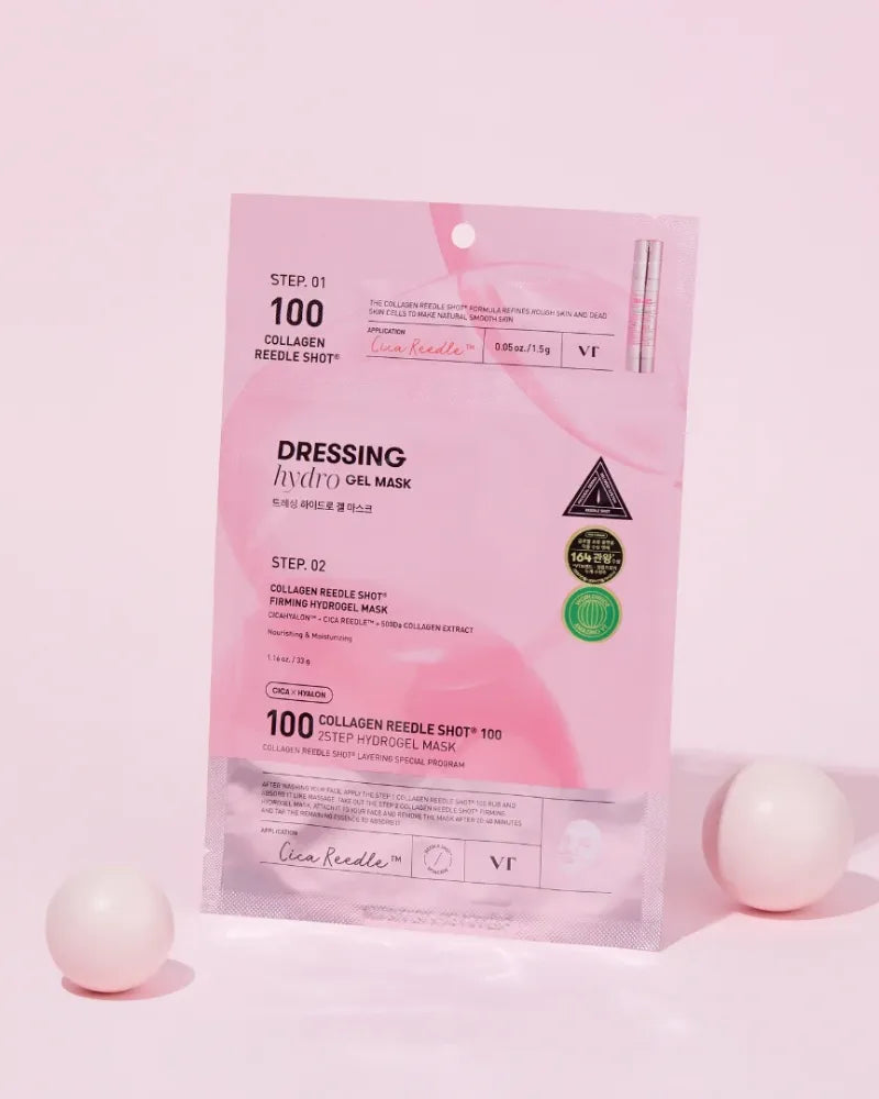 VT Collagen Reedle Shot 100 2Step Hydrogel Mask - Unique Bunny