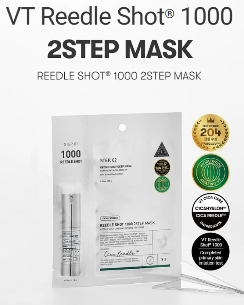 VT Reedle Shot 1000 2-Step Mask - Unique Bunny