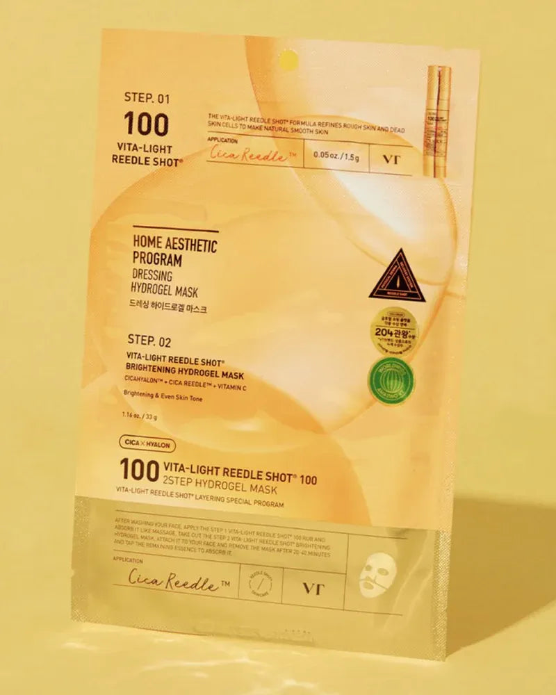 VT Vita-light Reedle Shot 100 2Step Hydrogel Mask - Unique Bunny