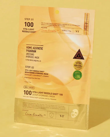 VT Vita-light Reedle Shot 100 2Step Hydrogel Mask - Unique Bunny