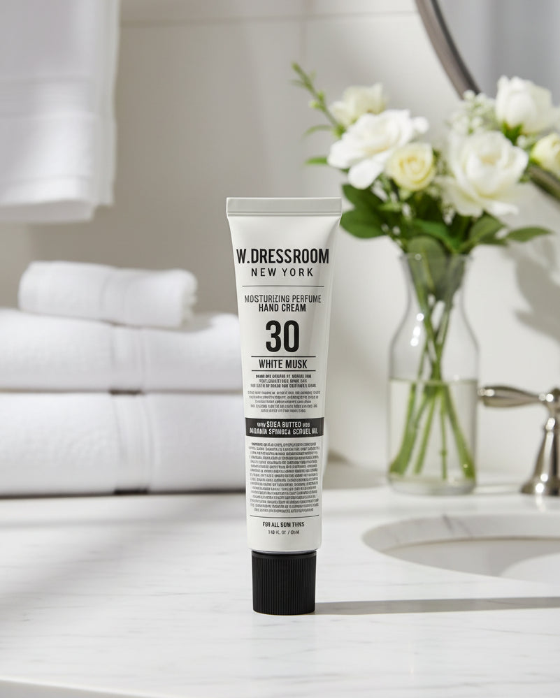 W.Dressroom Moisturizing Perfume Hand Cream | 30 White Musk - Unique Bunny