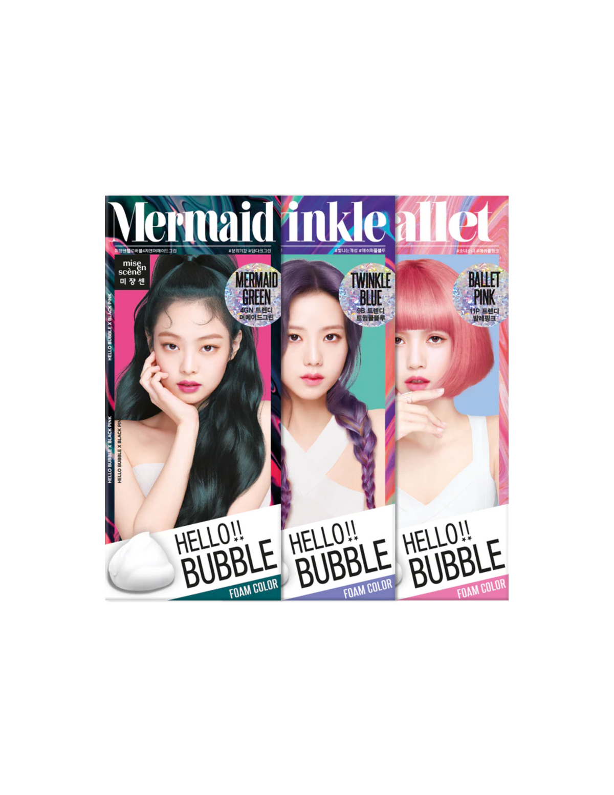 Mise en Scene Hello Bubble Foam Hair Dye | Neon