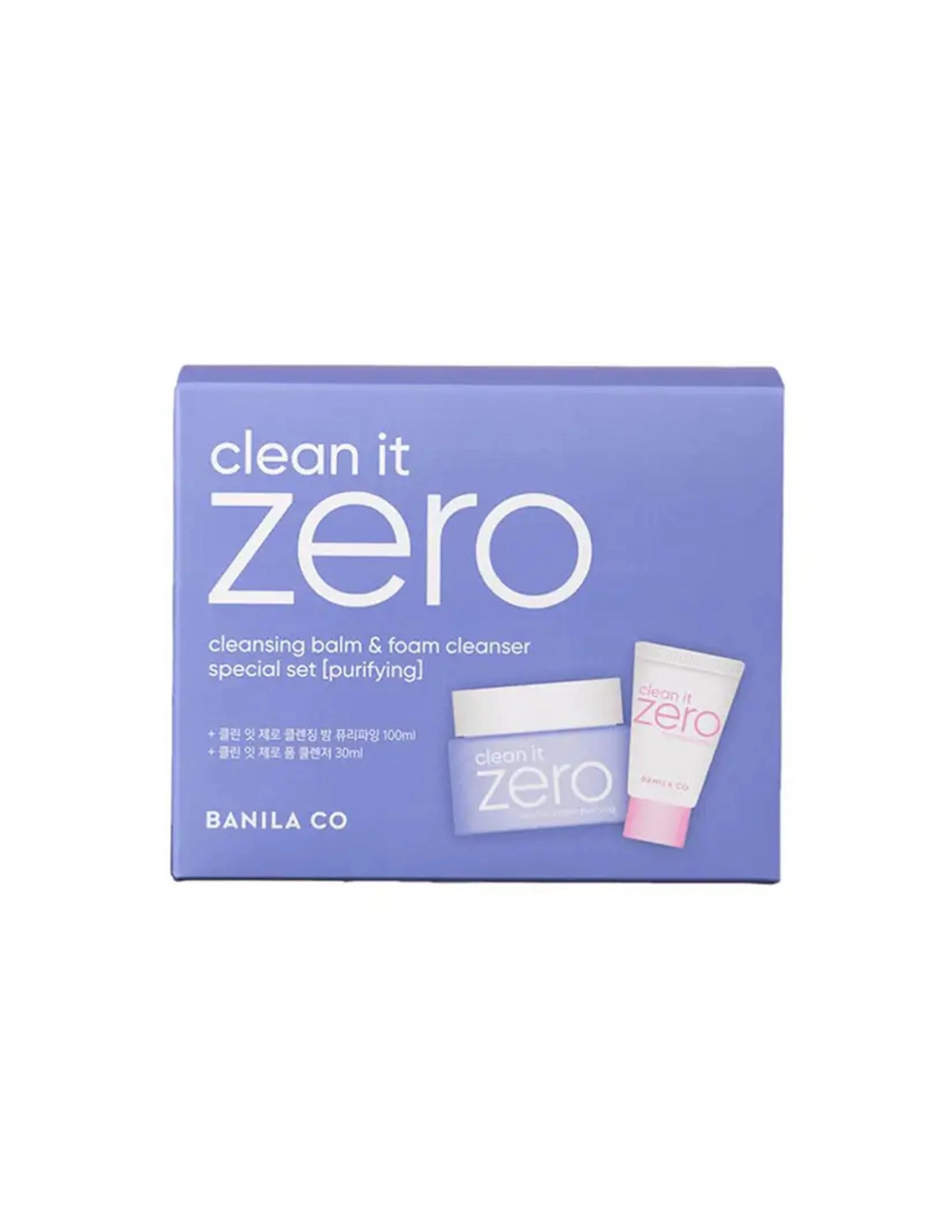 Banila Co Clean It Zero Purifying Cleansing Balm & Foam Set