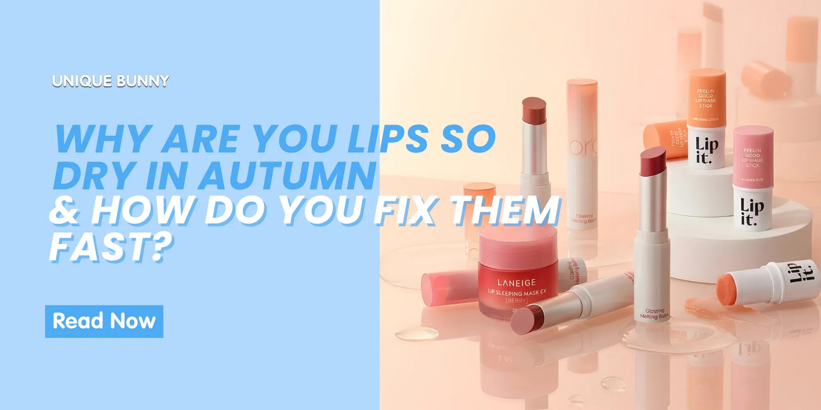 Why Are Your Lips So Dry in Autumn and How Do You Fix Them Fast? - Unique Bunny